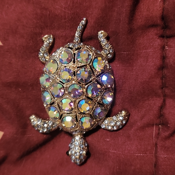 Jewelry - Beautiful Turtle Brooch